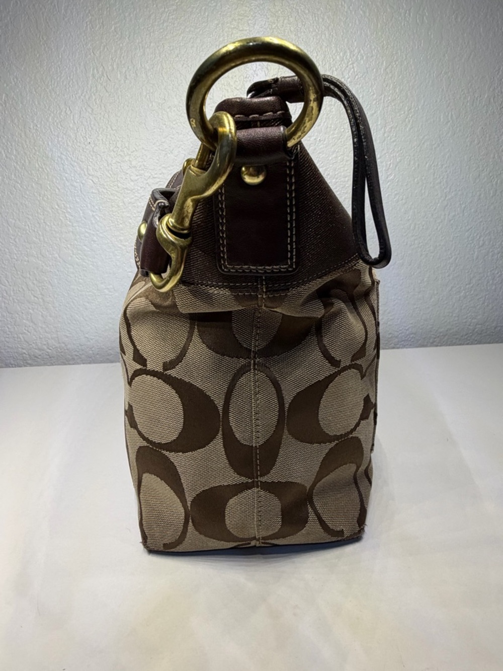Coach Signature Ergo Hobo
Shoulder Bag Brown No LO771-11689 - Picture 6 of 11